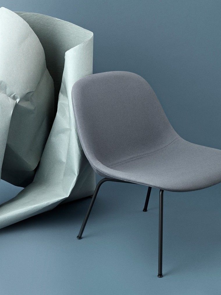 meuble salon tendance 2019 chaise design gris