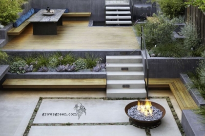 relooking jardin avant après photos-deco-exterieur