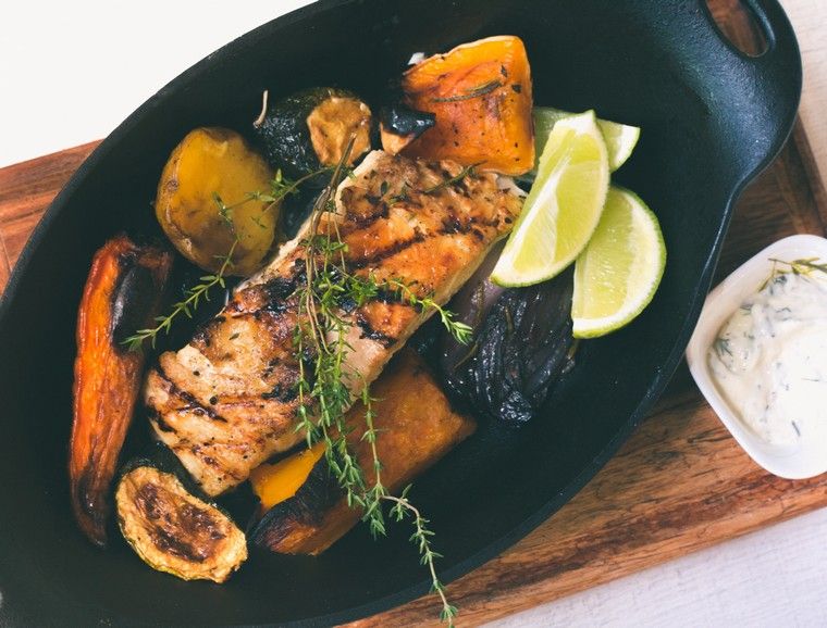 recette régime keto saumon grillé idée repas menu alimentation perdre poids