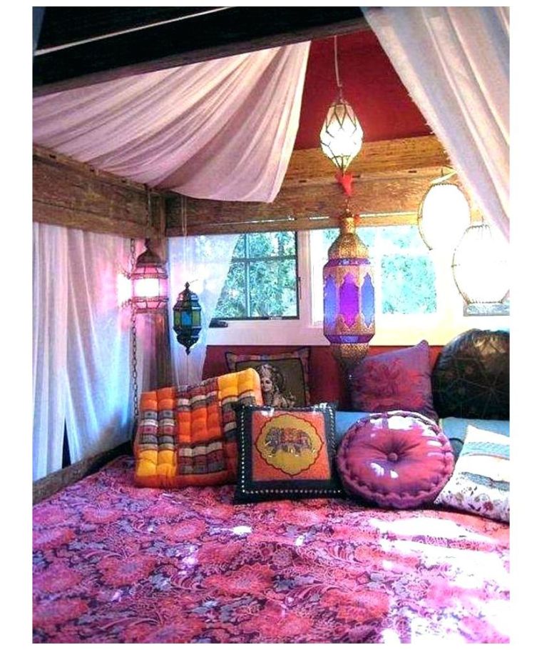 déco moderne de style boho