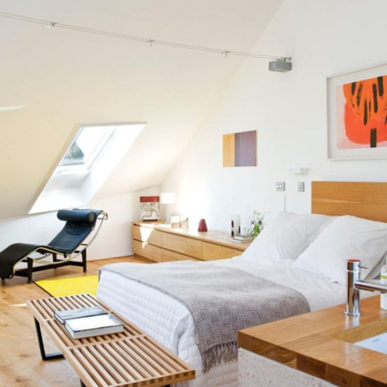 espace sous pente - idée de déco