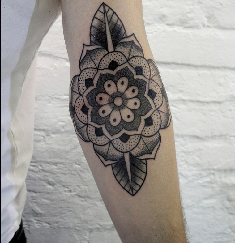exemple de tattoo de mandala