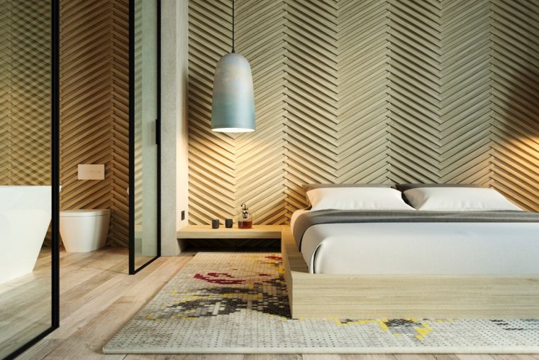 parement de deco en bois pour mur