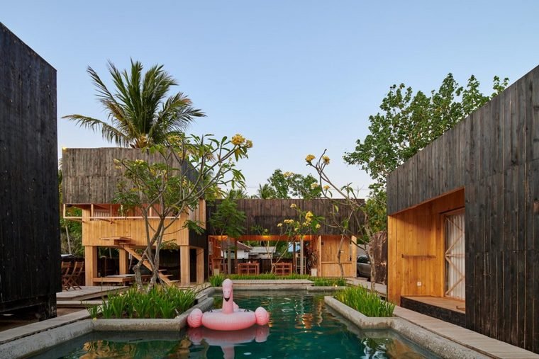 Sasak Lombok bungalow kiyakabin avec piscine