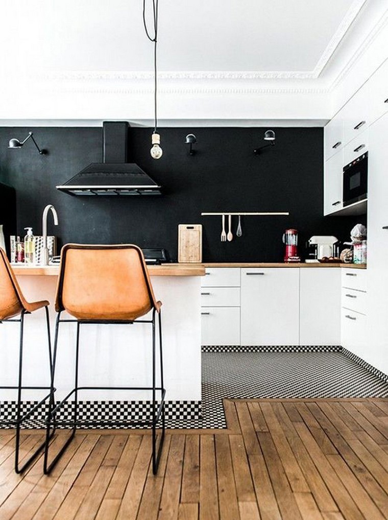 dosseret-noir-tabouret-ilot-cuisine