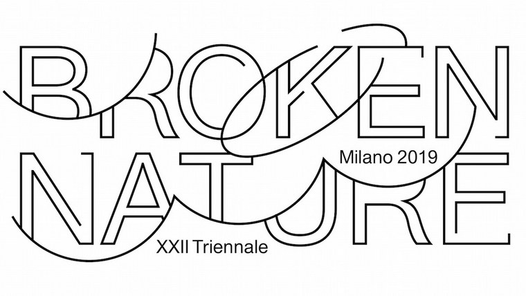 logo triennale milan broken nature