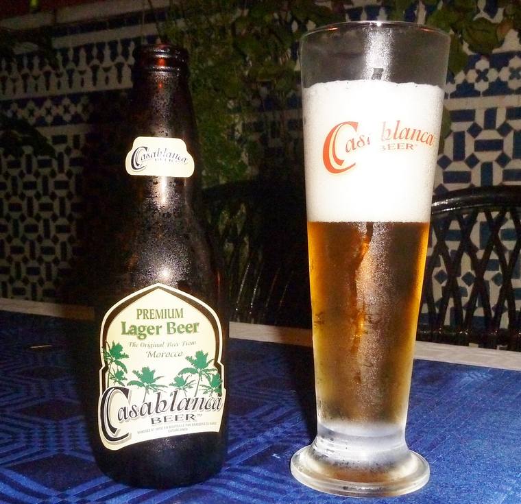 pinte de bière Maroc