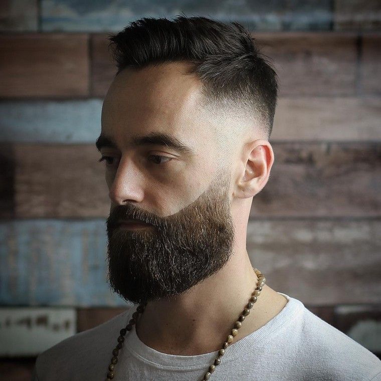 barbe homme look coiffure coupe cheveux tendance 2019