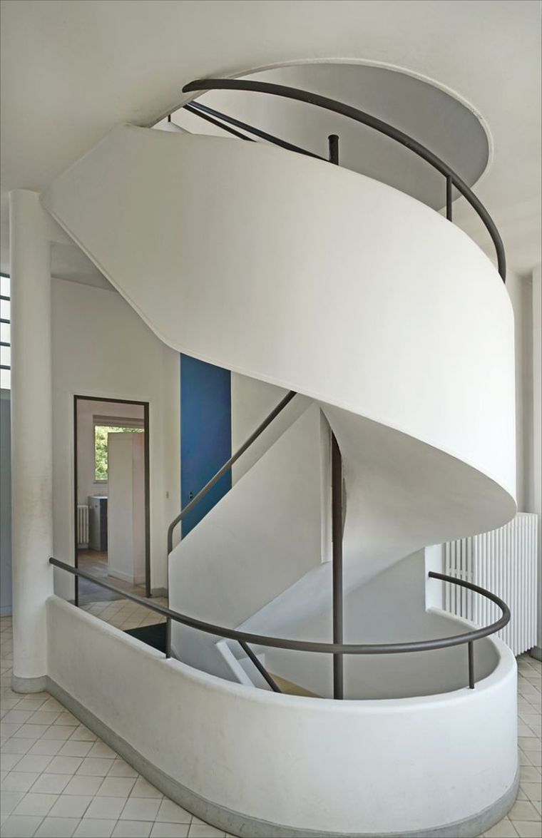escaliers interieur design tournant quart tournant droit choix