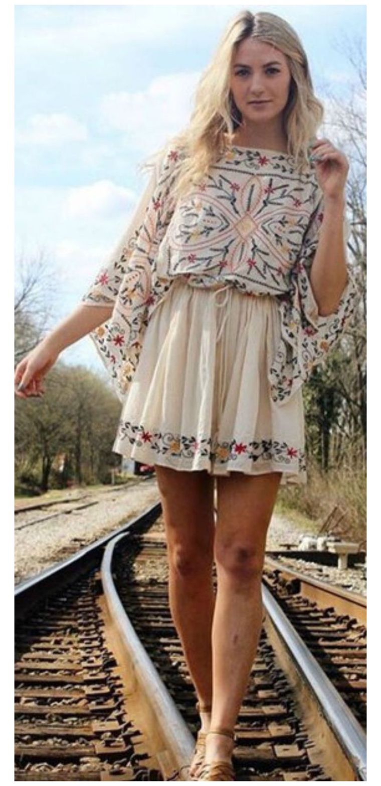 petite robe style boho