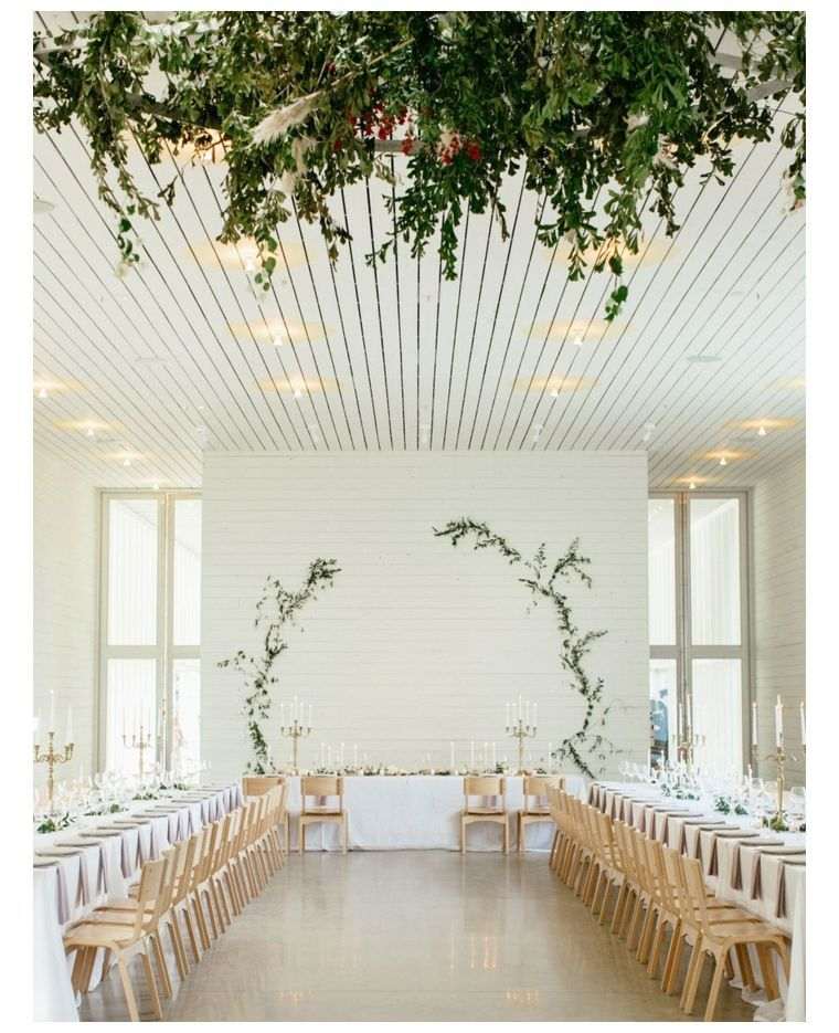 decoration de mariage theme minimaliste