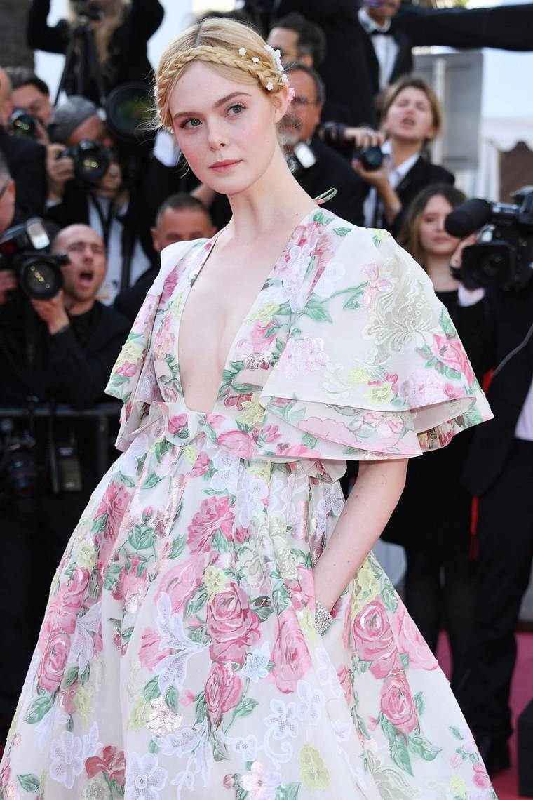 Cannes 2019 Elle Fanning encore Chopard