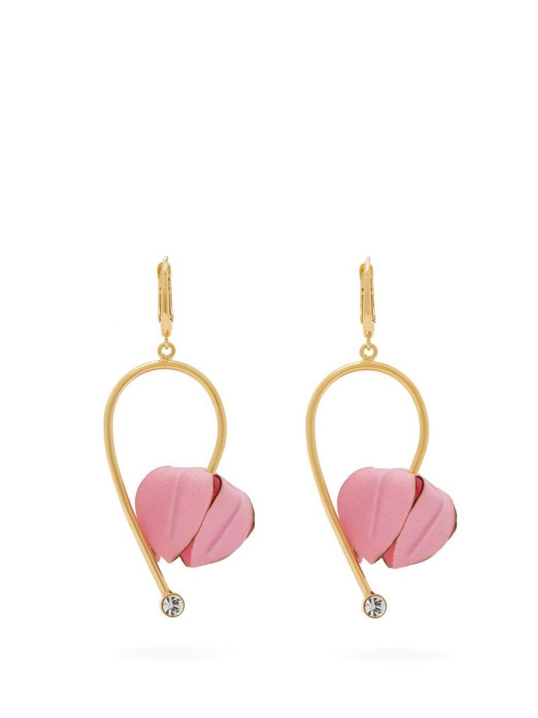 accessoires femme boucles oreilles roses