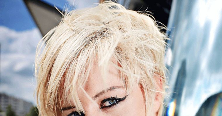 coiffure blonde courte idee coupe
