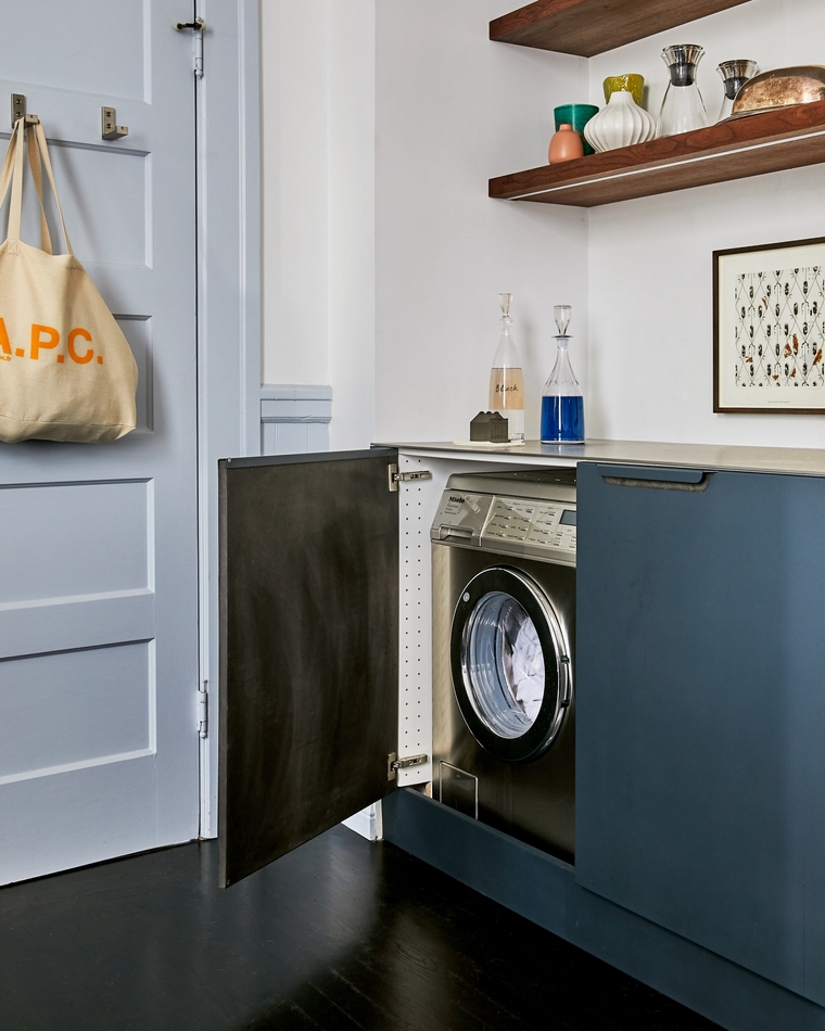 Cuisine Ikea - Amy Lindburg - San Francisco - machine à laver