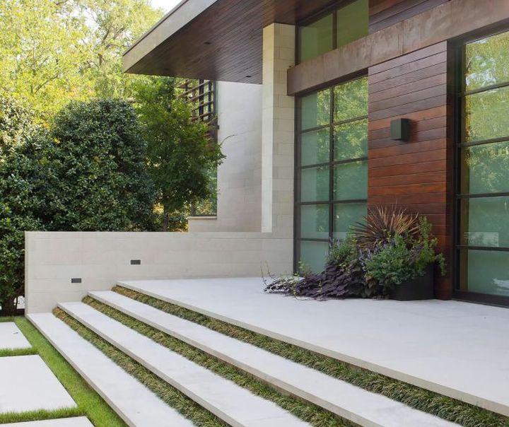 deco de jardin minimaliste beton