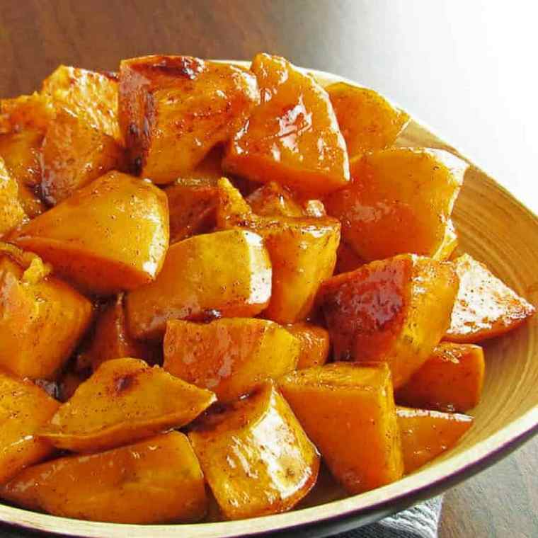 patate douce cuite four
