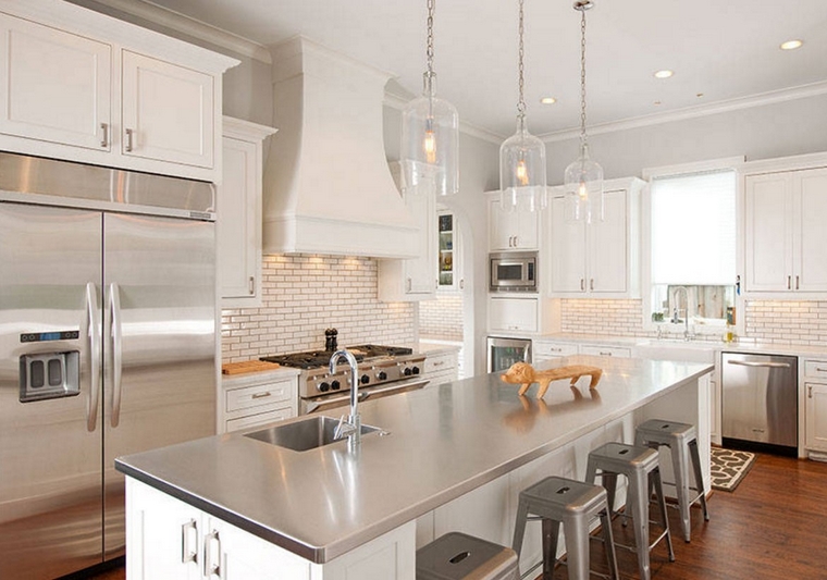 plan de travail pour cuisine en inox