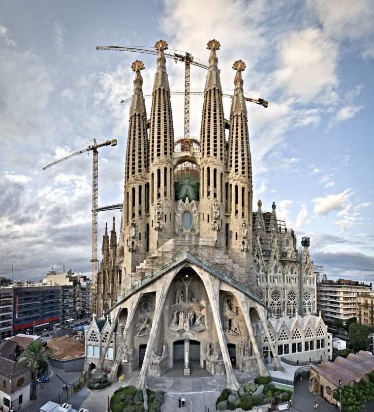 sagrada familia barcelone permis de construction