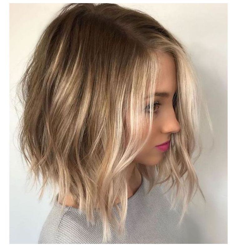 tendance coupe blonde court