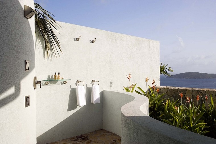 douche de jardin tendance maison moderne