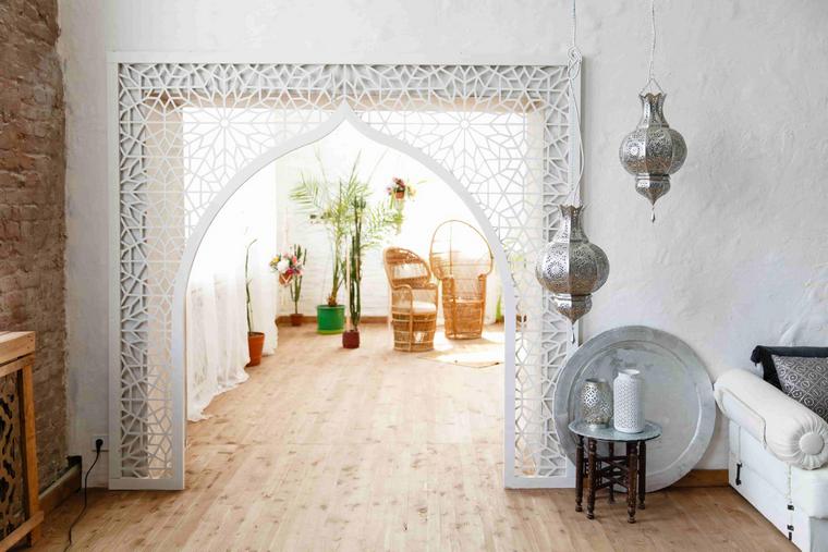style marocain arc bois