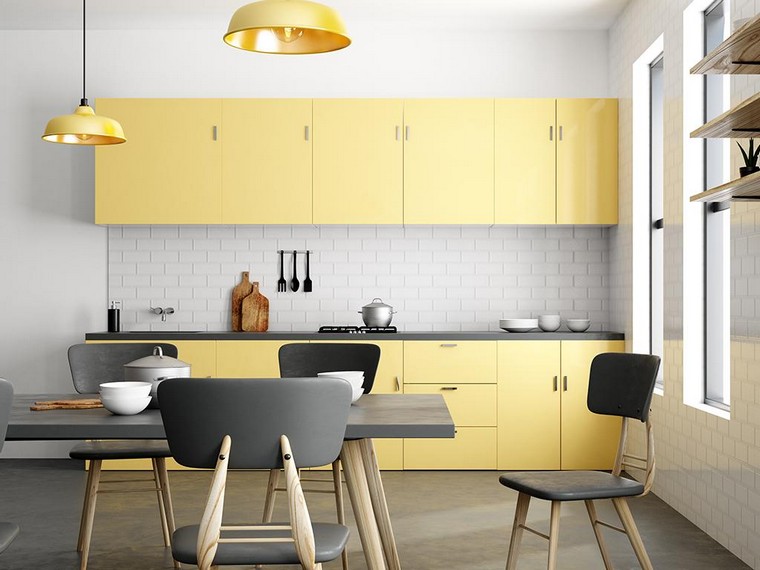 quelle couleur pour une cuisine design intérieur moderne