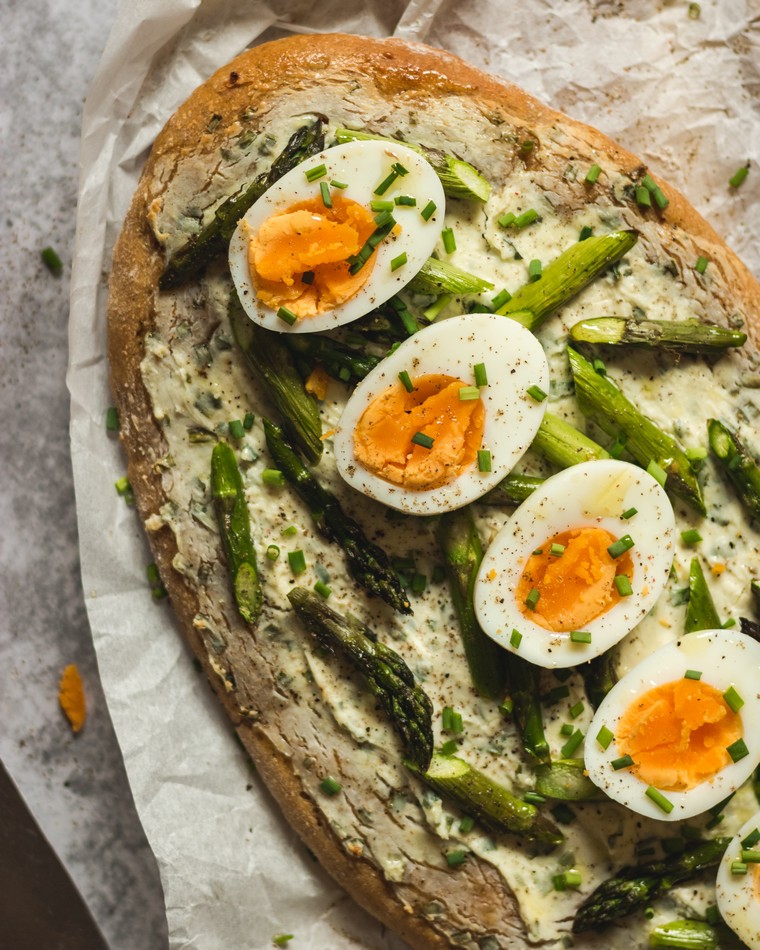sandwich végétarienne œuf recette comment faire cuire des asperges