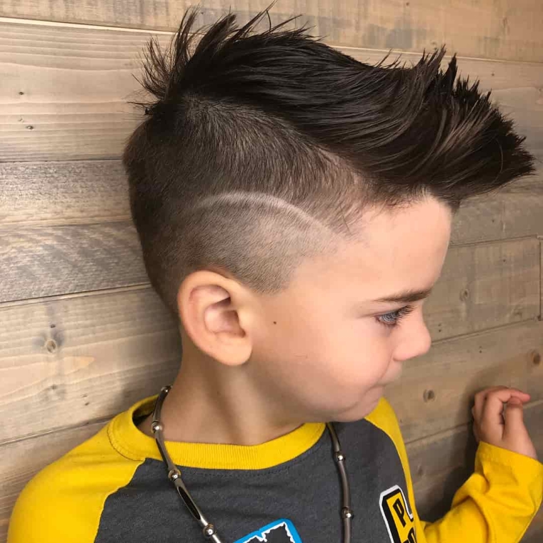 coiffure moderne pour petit garçon