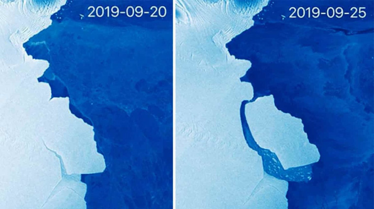 iceberg antarctique glaciers fonte