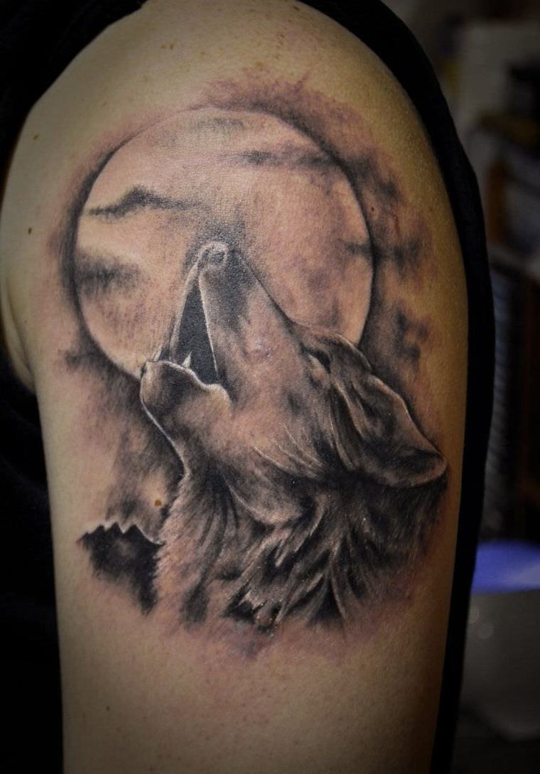 tatouage de loup-garou 