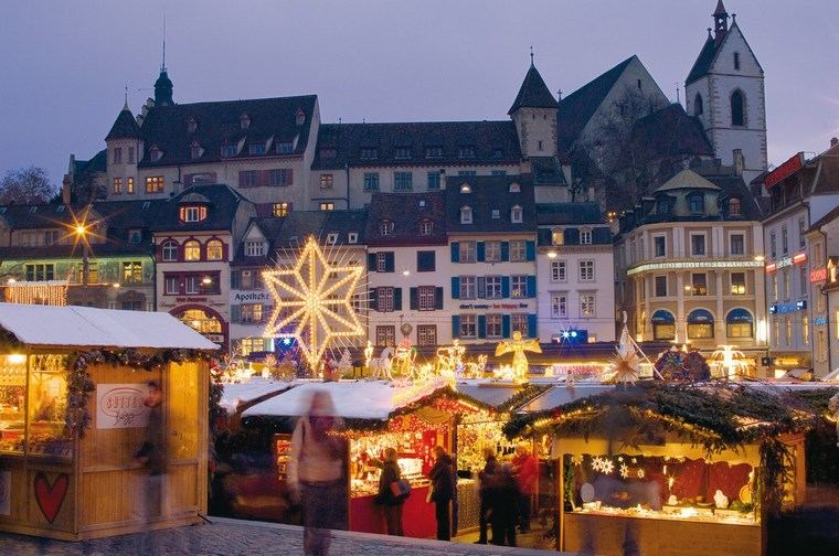 Bâle marché Noël Suisse