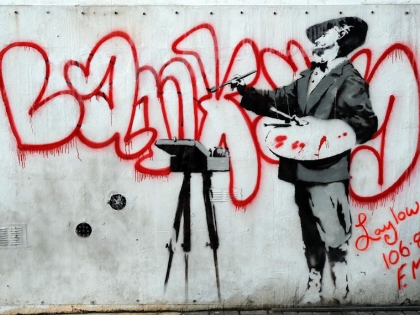 banksy le peintre londres