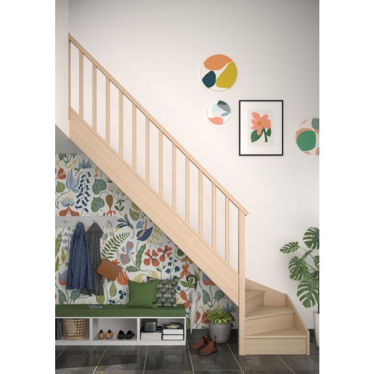 escaliers design en bois et décoration contemporaine