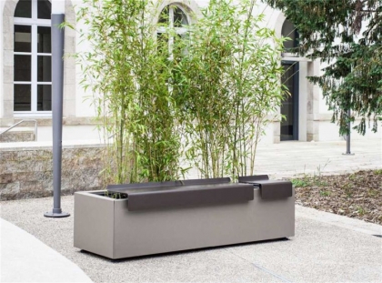 mobilier urbain jardin public