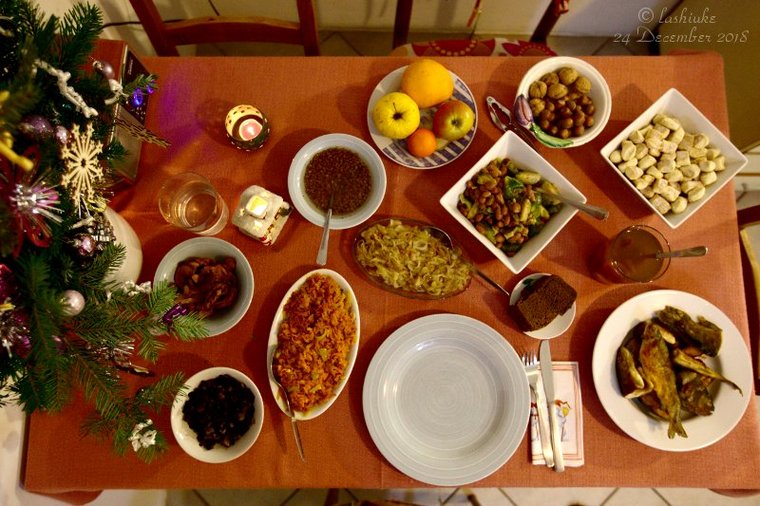 que mange t on Noël Lituanie