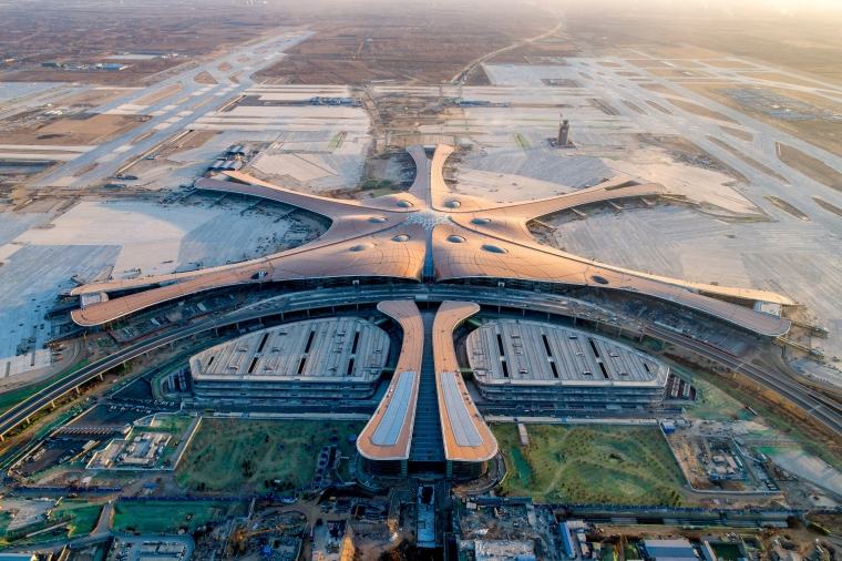 l'aéroport de Pékin 