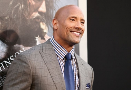 Dwayne Johnson calvitie charme