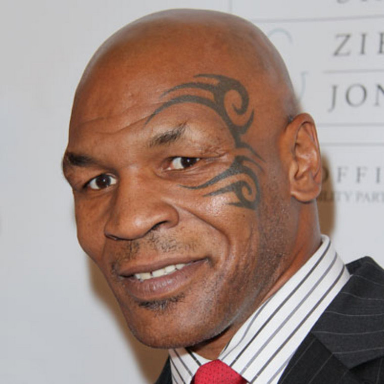 Mike Tyson boxeur chauve