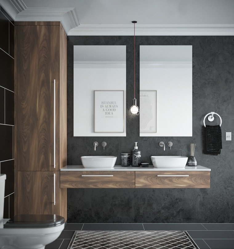 eclairage tendance design salle de bain