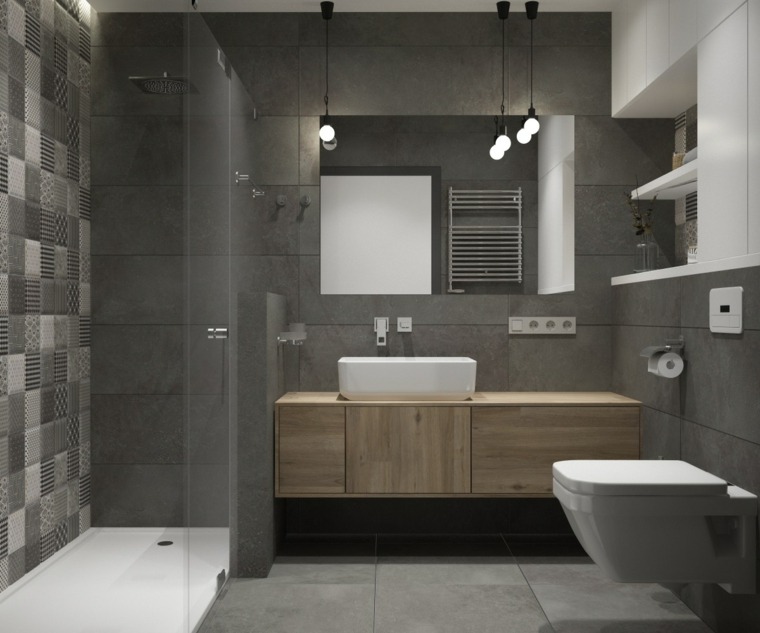 salle de bain eclairage moderne designs