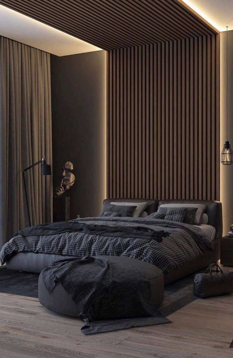 chambre à coucher tendance de style ultra moderne