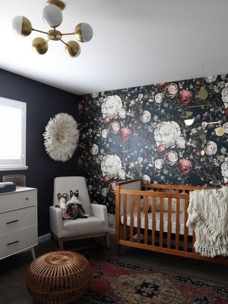 déco fleurs pour chambre bébé