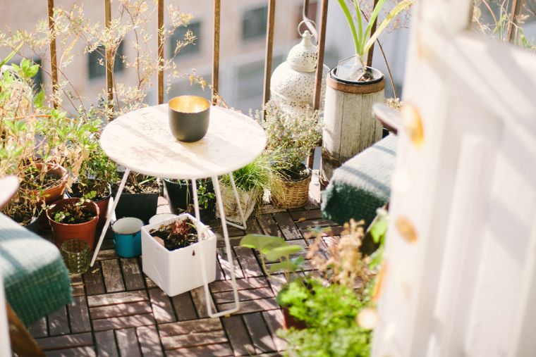déco de petit balcon