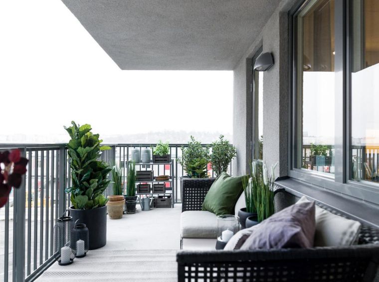 appartement avec petit balcon 