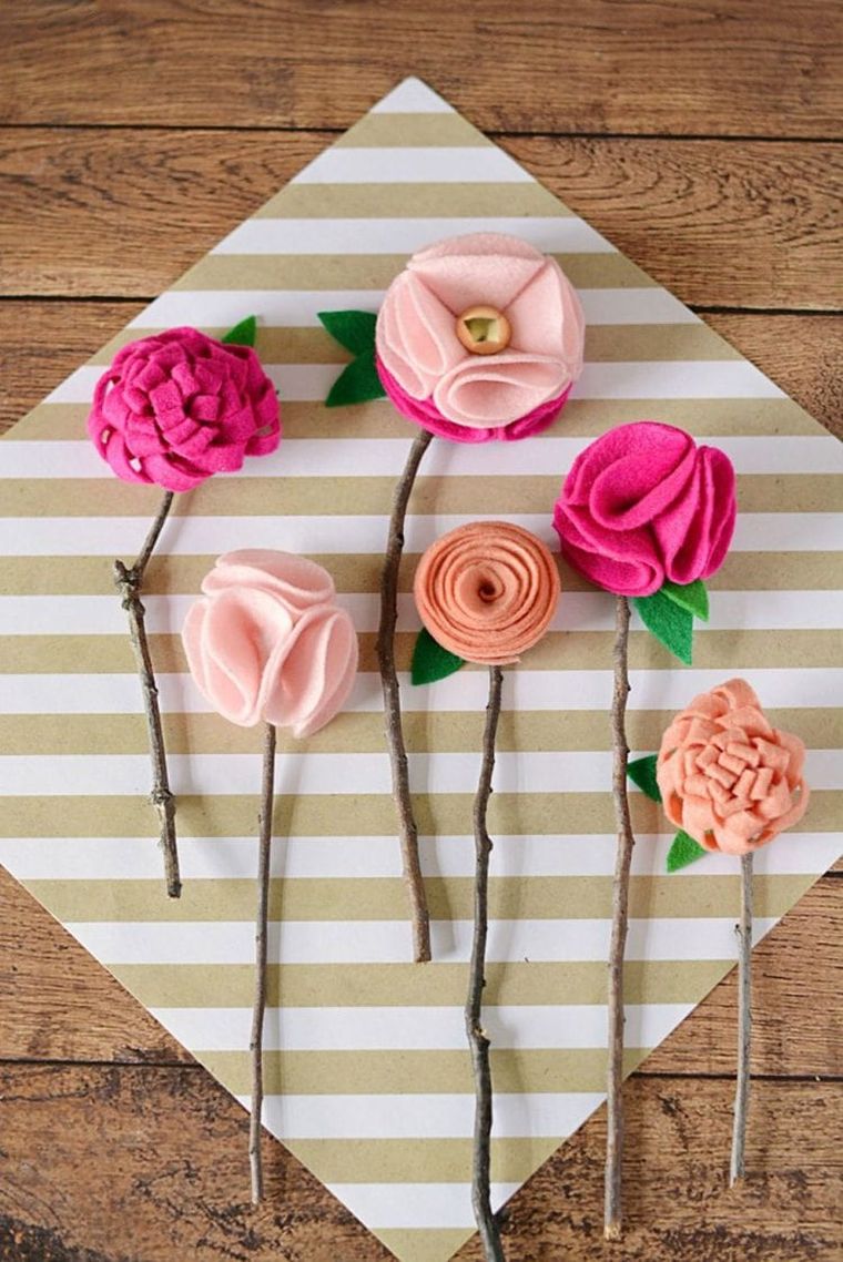 boquet de fleurs 3D DIY