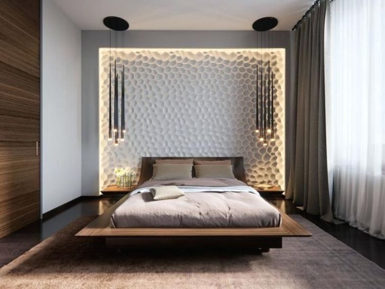 lit design pour chambre de luxe 