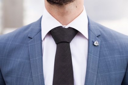 homme costume cravate mode