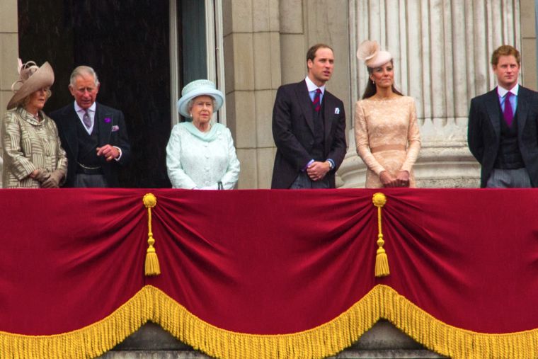 le balcon principal du palais