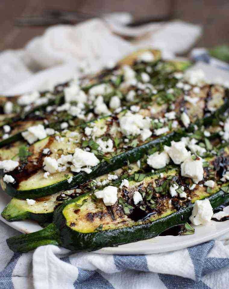 courgettes garnies de fromage